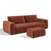 Ensemble Canapé Et Pouf Bari